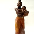 Maman Africaine  Maternité (h  35 cm)